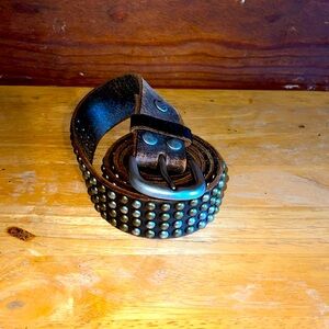 Bed Stu 38” studded leather belt
